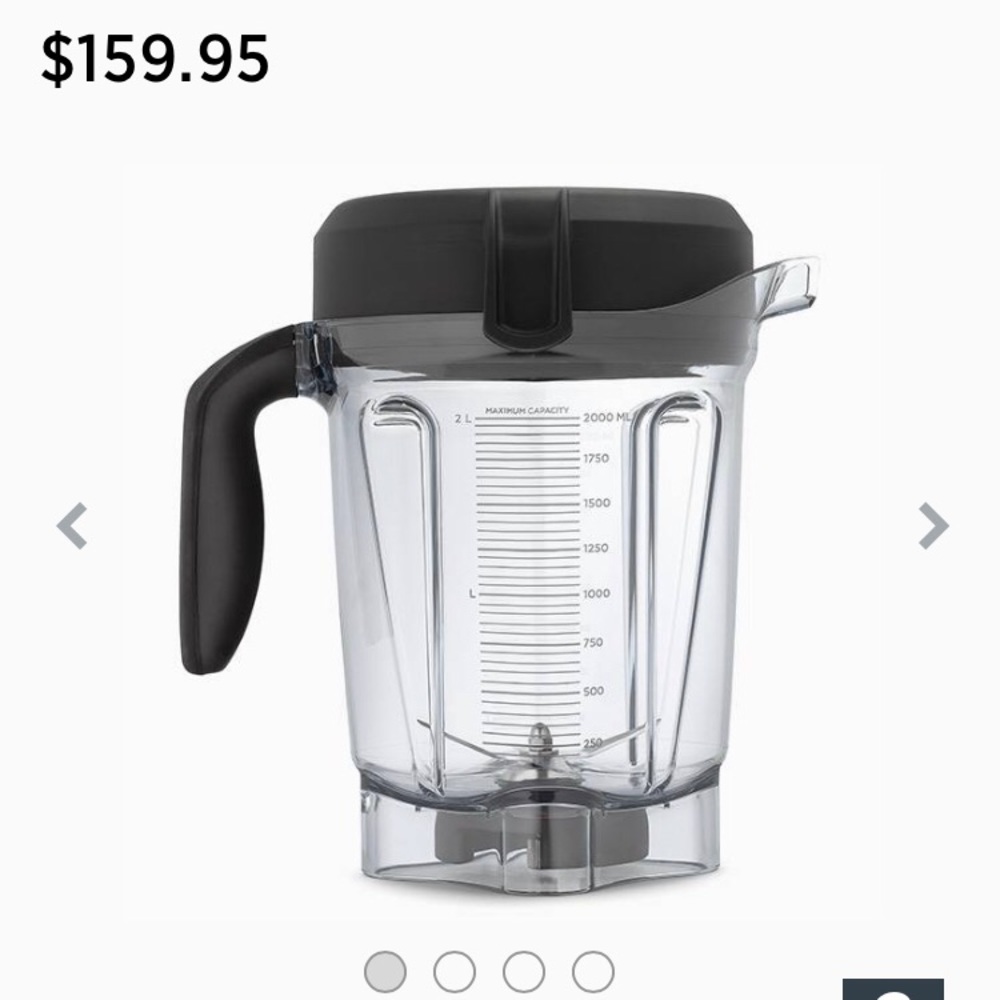 Vitamix 64 oz low profile container